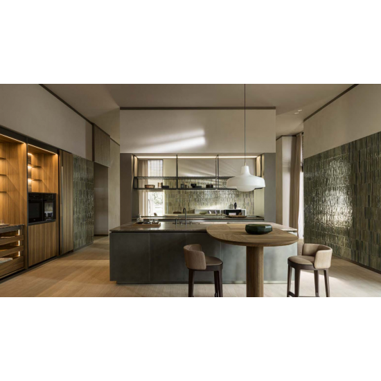 Πλακάκι Marazzi 6x24 cm Lume Lux Green M6RQ Πράσινο